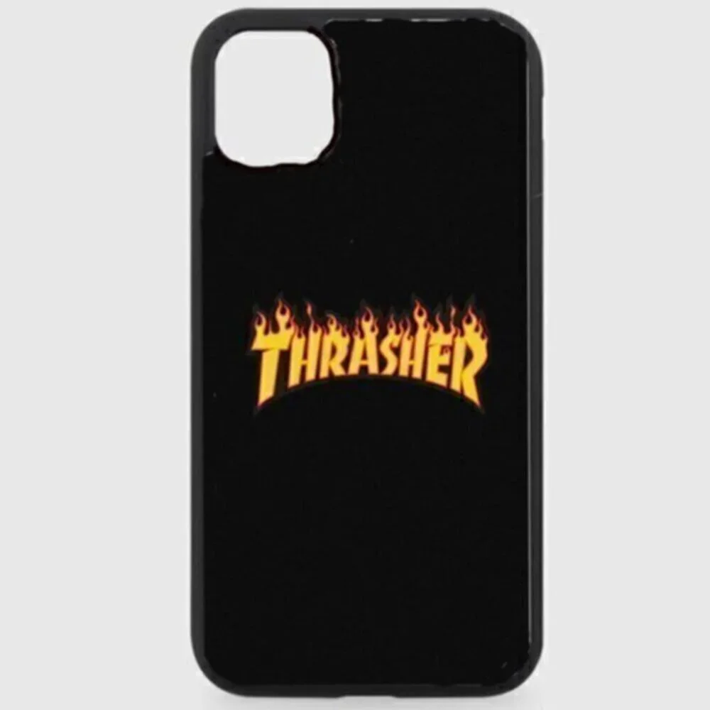 Thrasher Black Phone Case